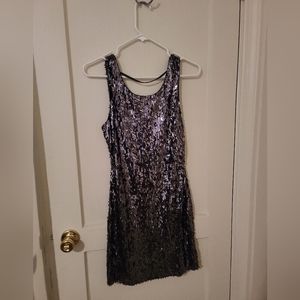 Let's Party Shimmer Mini Dress